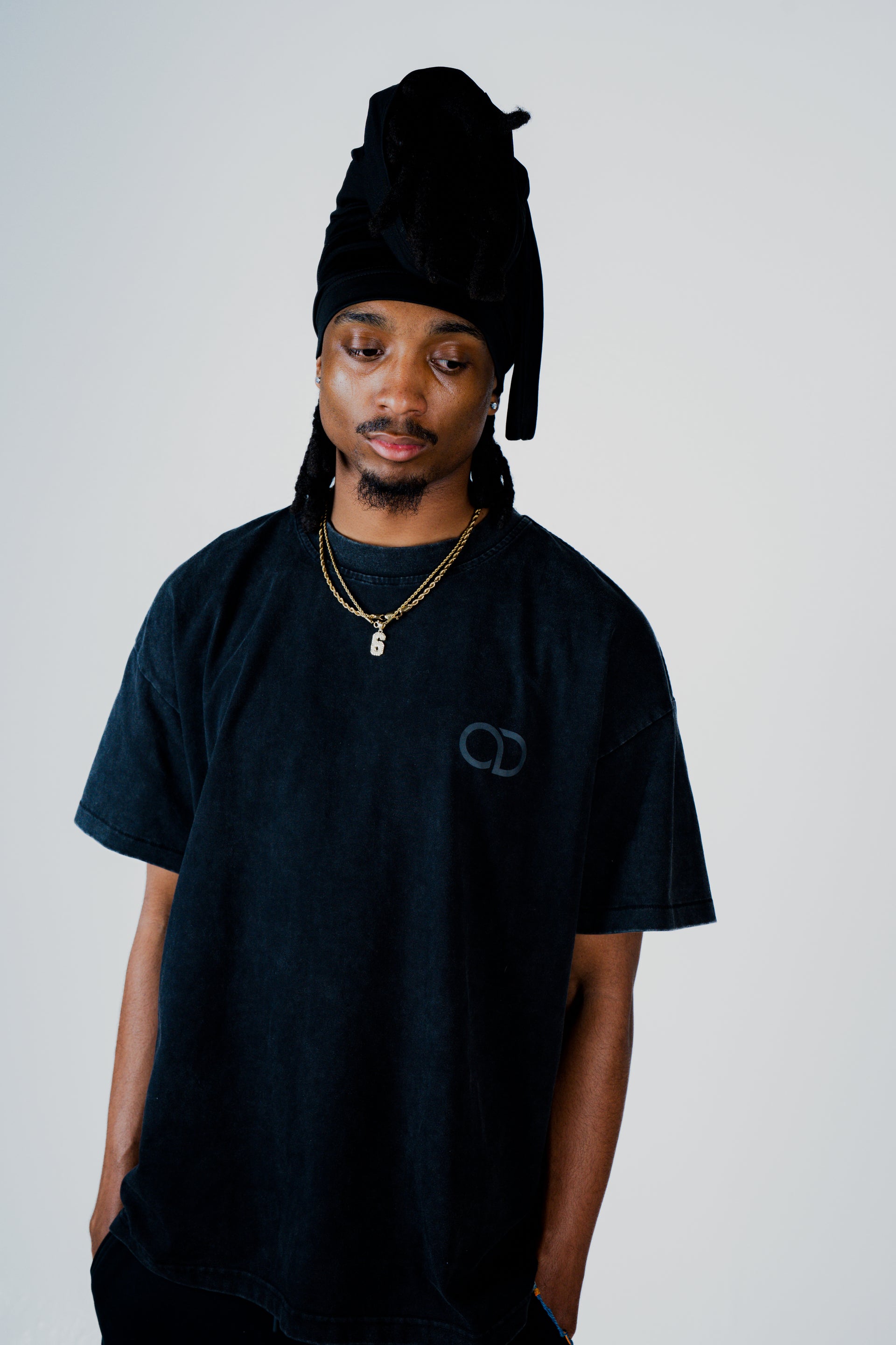 Noir Washed Black T-Shirt