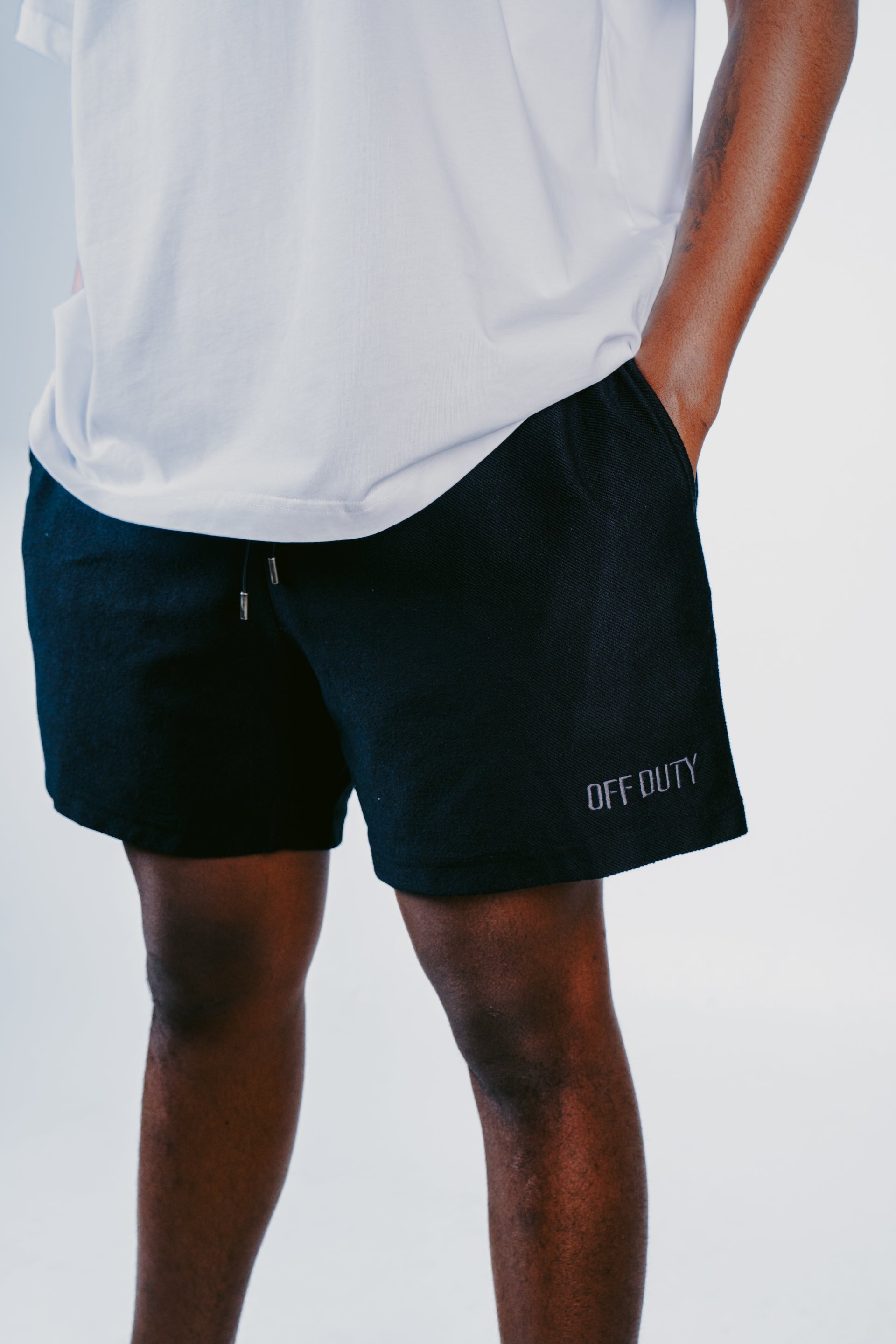 Echelon Black Lounge Shorts